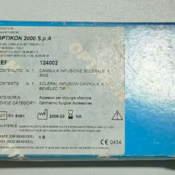 CANNULE DIINFUSIONE A FISSAZIONE SCLERALE
