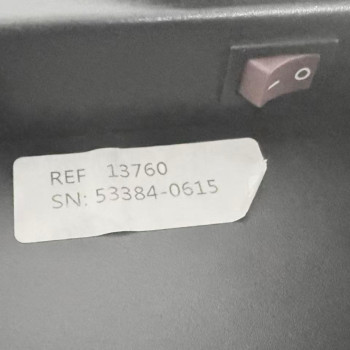 Projection of Optometric Visual Acuity Chart