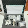 Smartscope M5 handset, Ophthalmoscopiclens EY3, Cleaning cloth, Cradle, Charger,USB cable, Aluminum case